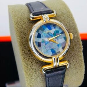 1994 FOSSIL SHATTERED ABALONE WATCH HE-3338
